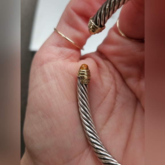 *SOLD* Citrine David Yurman Cable Classics Bracelet 5mm Like New - Picture 6 of 17